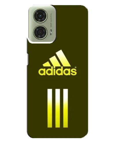 Чехол для Motorola MOTO G24 с картинкой «Оливковый градиент Adidas»