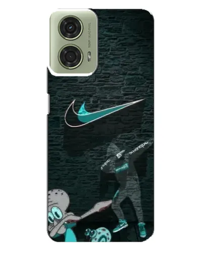 Чехол для Motorola MOTO G24 с картинкой «Спортивный арт Nike»