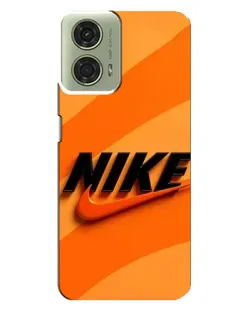 Чехол для Motorola MOTO G24 с картинкой «Оранжевый драйв Nike» Чехол для Motorola MOTO G24 с картинкой «Оранжевый драйв Nike»