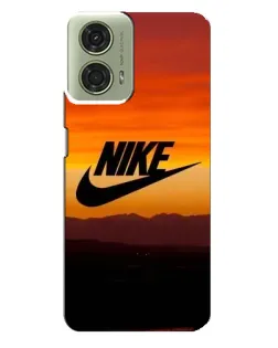 Чехол для Motorola MOTO G24 с картинкой «Nike — вечерний горизонт»