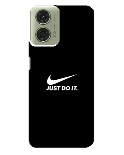 Чехол для Motorola MOTO G24 с картинкой «Минимализм от Nike»