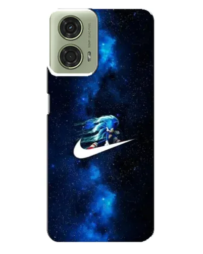 Чехол для Motorola MOTO G24 с картинкой «Звездный путь Nike»