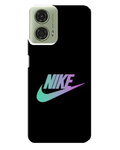 Чехол для Motorola MOTO G24 с картинкой «Nike — городская ночь»