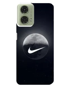 Чехол для Motorola MOTO G24 с картинкой «Nike в стиле граффити»