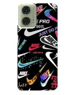 Чехол для Motorola MOTO G24 с картинкой «Nike — роскошь»