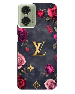 Чехол для Motorola MOTO G24 с картинкой «Цветочный Louis Vuitton» Чехол для Motorola MOTO G24 с картинкой «Цветочный Louis Vuitton»