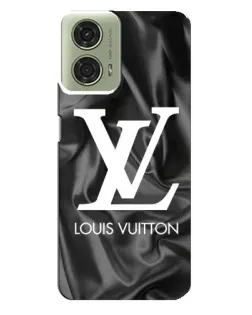 Чехол для Motorola MOTO G24 с картинкой «Шелковый Louis Vuitton»