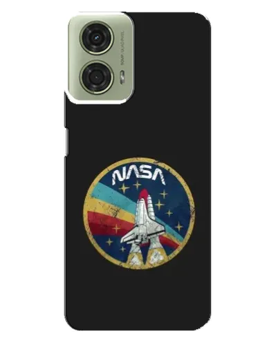 Чехол для Motorola MOTO G24 с картинкой «NASA — эмблема миссии» Чехол для Motorola MOTO G24 с картинкой «NASA — эмблема миссии»