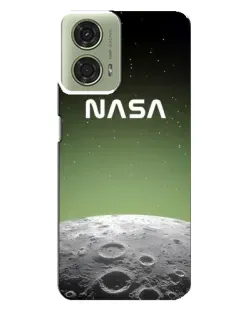 Чехол для Motorola MOTO G24 с картинкой «NASA — лунный градиент»