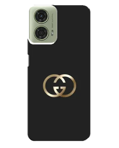 Чехол для Motorola MOTO G24 с картинкой «Минимализм Gucci»