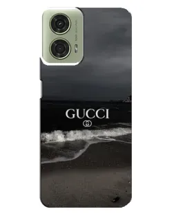 Чехол для Motorola MOTO G24 с картинкой «Gucci — морской прибой»