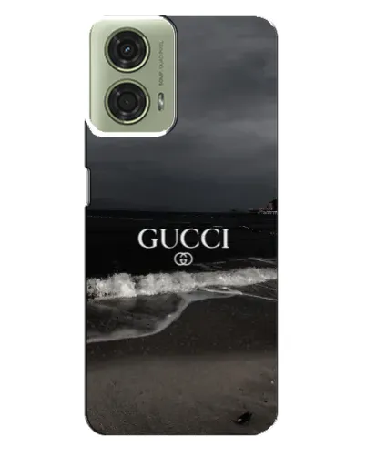 Чехол для Motorola MOTO G24 с картинкой «Gucci — морской прибой»