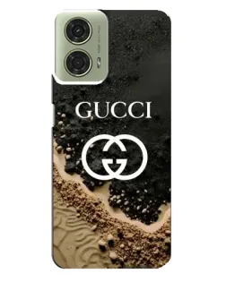 Чехол для Motorola MOTO G24 с картинкой «Gucci — песчаные дюны»