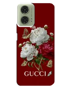 Чехол для Motorola MOTO G24 с картинкой «Gucci —  сад»