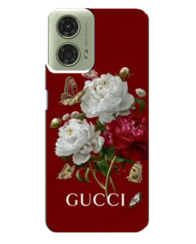 Чехол для Motorola MOTO G24 с картинкой «Gucci —  сад»