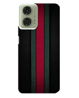 Чехол для Motorola MOTO G24 с картинкой «Gucci — неоновая линия»