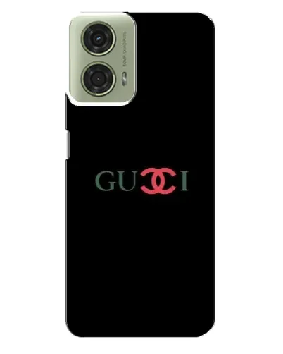 Чехол для Motorola MOTO G24 с картинкой «Gucci — красный градиент»