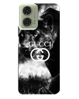 Чехол для Motorola MOTO G24 с картинкой «Gucci — дикая природа»