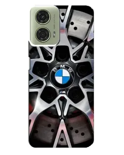Чехол для Motorola MOTO G24 с картинкой «BMW — деталь диска» Чехол для Motorola MOTO G24 с картинкой «BMW — деталь диска»