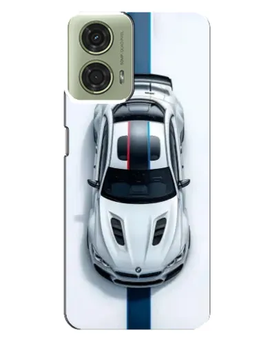 Чехол для Motorola MOTO G24 с картинкой «Вид сверху — BMW M»