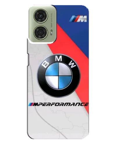 Чехол для Motorola MOTO G24 с картинкой «BMW Performance стиль»