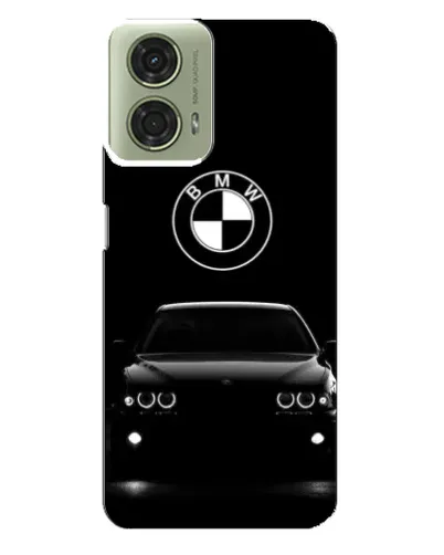 Чехол для Motorola MOTO G24 с картинкой «BMW — взгляд из темноты»