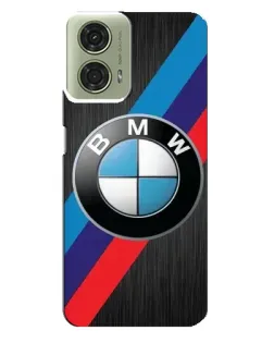 Чехол для Motorola MOTO G24 с картинкой «BMW M-stripes стиль»