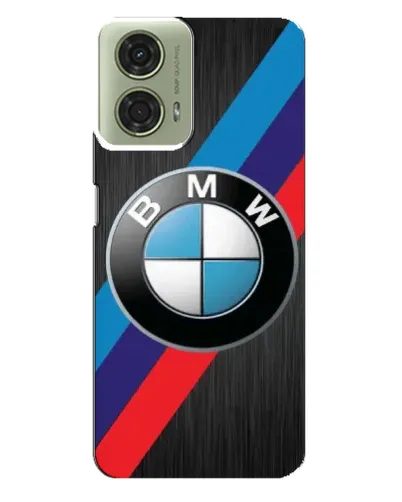 Чехол для Motorola MOTO G24 с картинкой «BMW M-stripes стиль»