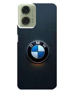 Чехол для Motorola MOTO G24 с картинкой «Логотип BMW — минимализм»