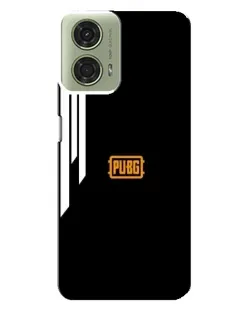 Чехол для Motorola MOTO G24 с картинкой «PUBG — вертикальные линии»