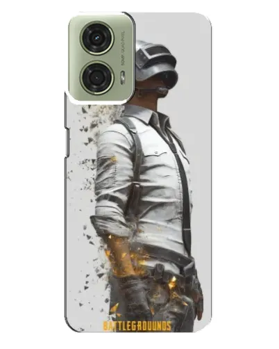 Чехол для Motorola MOTO G24 с картинкой «PUBG — боец в пыли» Чехол для Motorola MOTO G24 с картинкой «PUBG — боец в пыли»