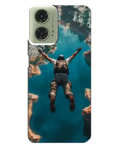 Чехол для Motorola MOTO G24 с картинкой «PUBG — свободное падение» Чехол для Motorola MOTO G24 с картинкой «PUBG — свободное падение»