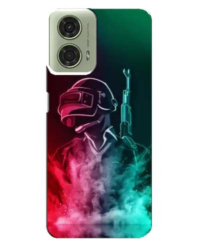 Чехол для Motorola MOTO G24 с картинкой «PUBG — огненный воин» Чехол для Motorola MOTO G24 с картинкой «PUBG — огненный воин»