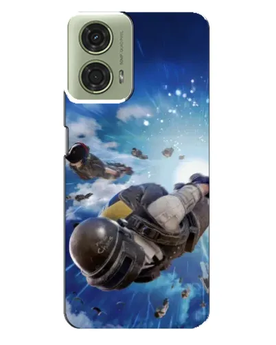 Чехол для Motorola MOTO G24 с картинкой «Десант PUBG — прыжок» Чехол для Motorola MOTO G24 с картинкой «Десант PUBG — прыжок»