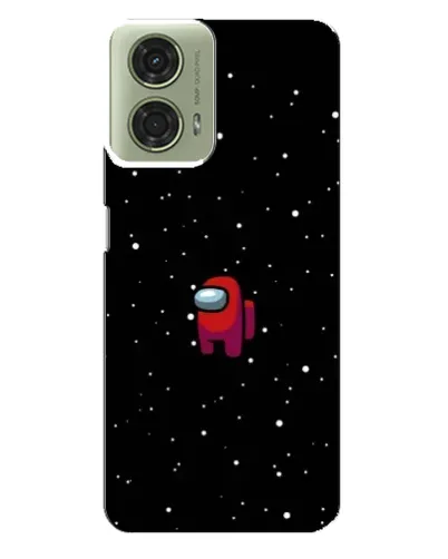 Чехол для Motorola MOTO G24 с картинкой «Красный Among Us» Чехол для Motorola MOTO G24 с картинкой «Красный Among Us»