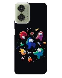 Чехол для Motorola MOTO G24 с картинкой «Among Us космос»