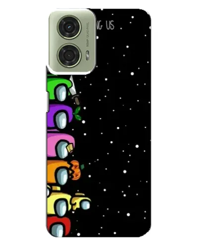 Чехол для Motorola MOTO G24 с картинкой «Команда Among Us» Чехол для Motorola MOTO G24 с картинкой «Команда Among Us»