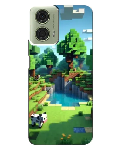 Чехол для Motorola MOTO G24 с картинкой «Minecraft летний день» Чехол для Motorola MOTO G24 с картинкой «Minecraft летний день»