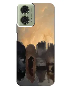 Чехол для Motorola MOTO G24 с картинкой «Дорога к вере»