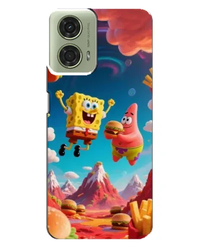Чехол для Motorola MOTO G24 с картинкой «Космический фастфуд» Чехол для Motorola MOTO G24 с картинкой «Космический фастфуд»
