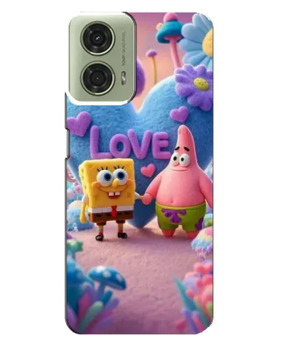 Чехол для Motorola MOTO G24 с картинкой «Губка Боб Патрик» Чехол для Motorola MOTO G24 с картинкой «Губка Боб Патрик»
