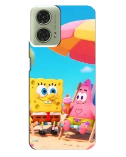 Чехол для Motorola MOTO G24 с картинкой «Отдых на пляже»