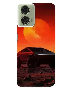 Чехол для Motorola MOTO G24 с картинкой «Cybertruck на Марсе» Чехол для Motorola MOTO G24 с картинкой «Cybertruck на Марсе»