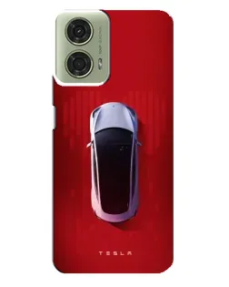 Чехол для Motorola MOTO G24 с картинкой «Tesla Top View» Чехол для Motorola MOTO G24 с картинкой «Tesla Top View»