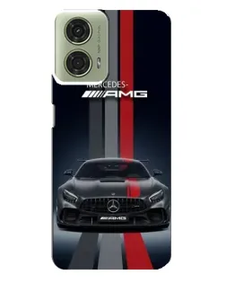 Чехол для Motorola MOTO G24 с картинкой «Mercedes — белый карбон» Чехол для Motorola MOTO G24 с картинкой «Mercedes — белый карбон»