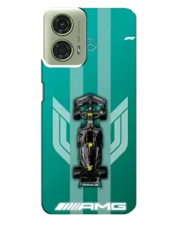 Чехол для Motorola MOTO G24 с картинкой «Mercedes AMG Petronas»