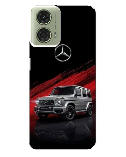 Чехол для Motorola MOTO G24 с картинкой «Mercedes G-Class красный» Чехол для Motorola MOTO G24 с картинкой «Mercedes G-Class красный»