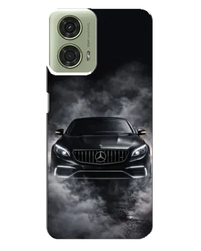 Чехол для Motorola MOTO G24 с картинкой «Mercedes в дыму» Чехол для Motorola MOTO G24 с картинкой «Mercedes в дыму»