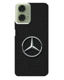 Чохол для Motorola MOTO G24 з картинкою «Карбоновий Mercedes стиль»