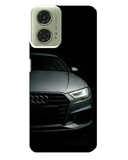Чехол для Motorola MOTO G24 с картинкой «Audi — детализация кузова» Чехол для Motorola MOTO G24 с картинкой «Audi — детализация кузова»